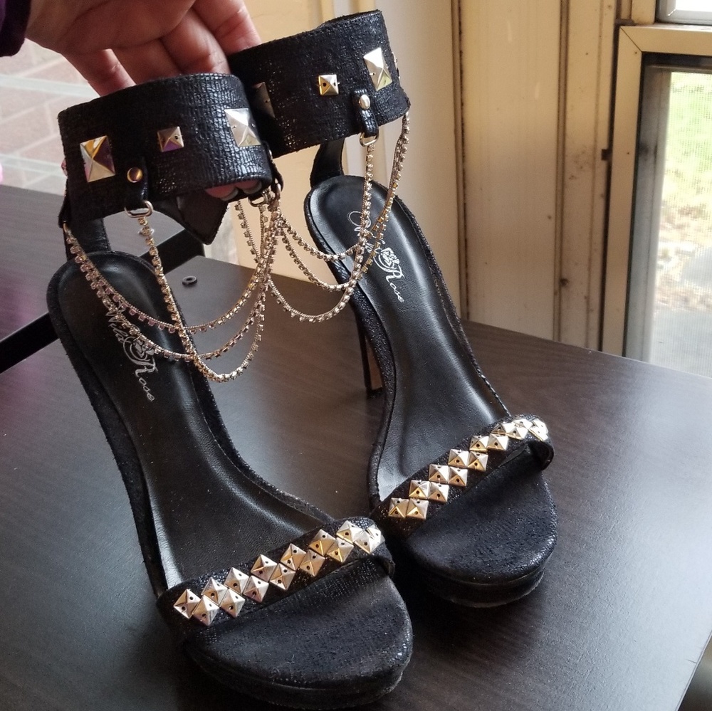 Black heels